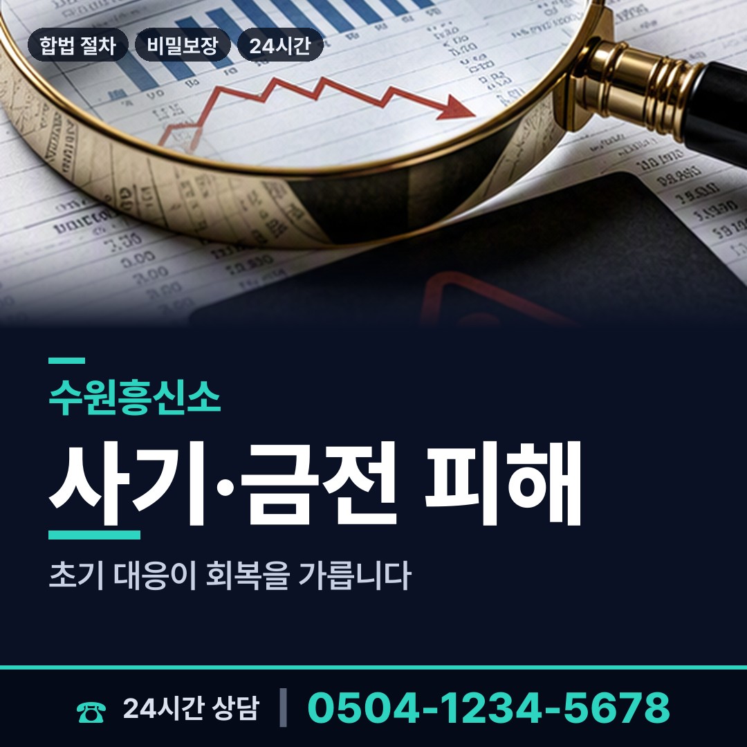 수원 영통1동 흥신소비용 상담 안내